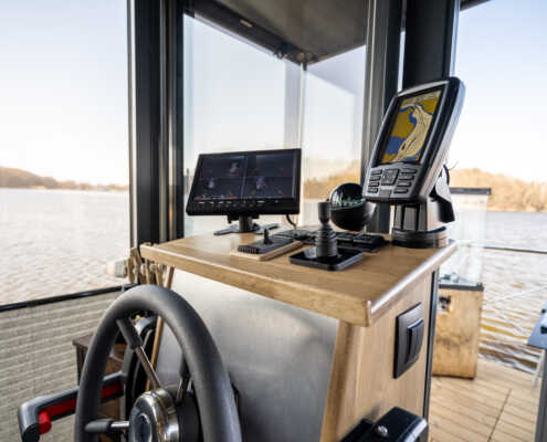 Seahouse Navigation und Ruder